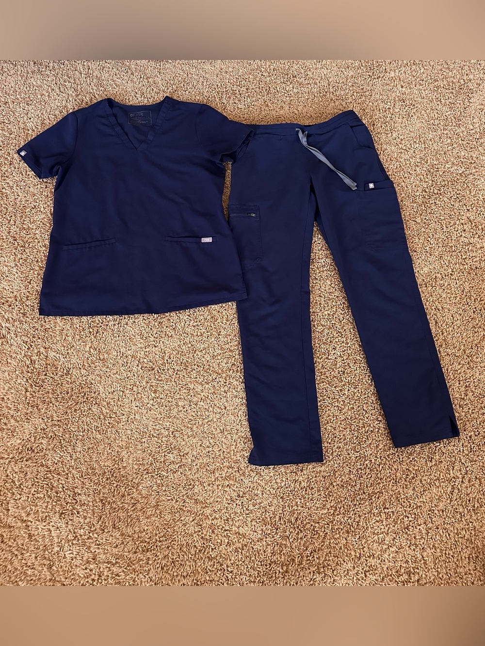 Figs Navy Scrub Set Small/XS
